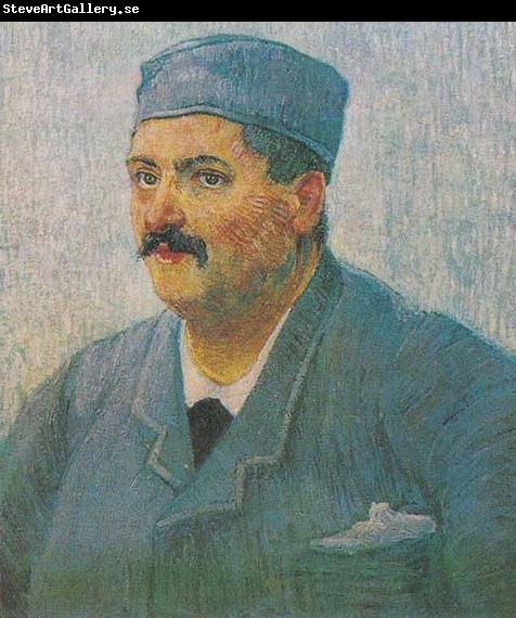 Vincent Van Gogh Portrait of a male person with cap